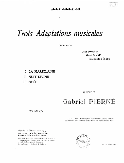 Complete Score and Violin Part