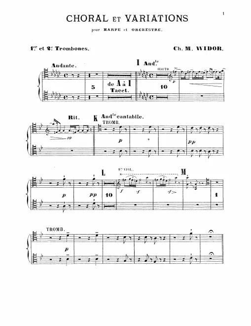 Trombone 1/2, 3, Tuba