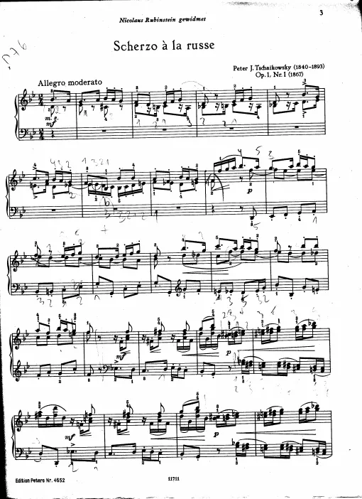 1. Scherzo à la russe
