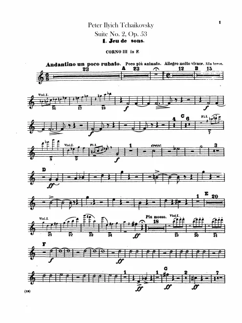Horn 3, 4 (F)
