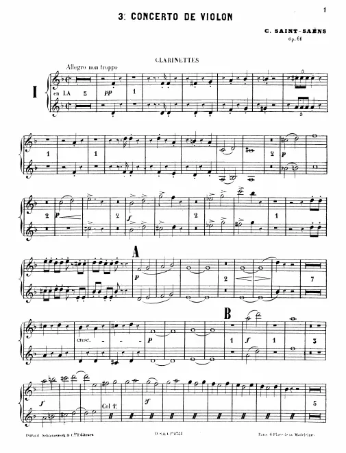 Clarinet 1/2 (A/B)