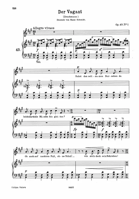 Complete Song (original / high voice, )