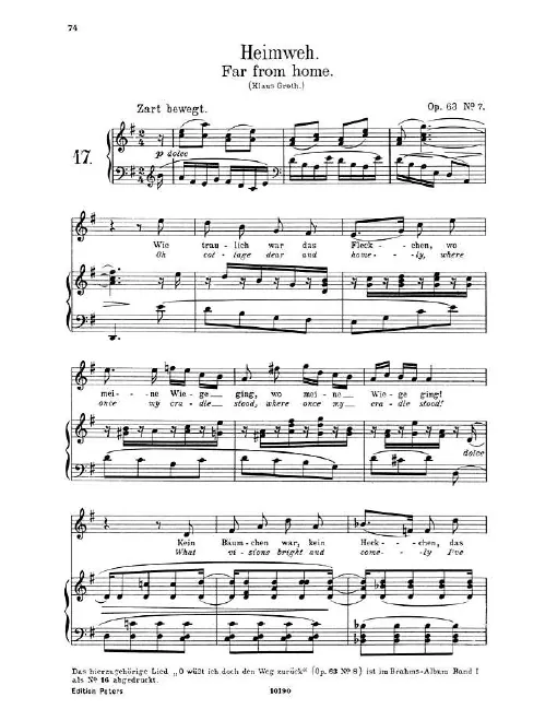 7. Heimweh I