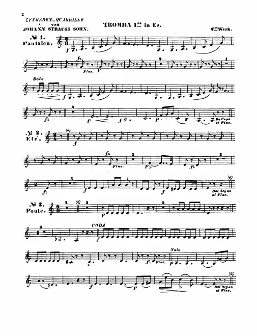 Trumpet 1, 2 (E)