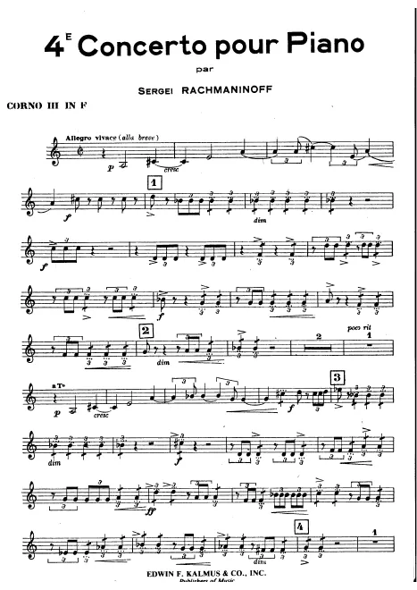 Horn 3 (F)