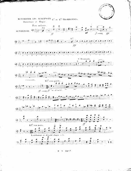 Trombone 1/2, 3/Ophicleide