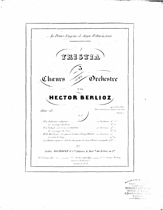 1. Méditation religieuse, H 56B