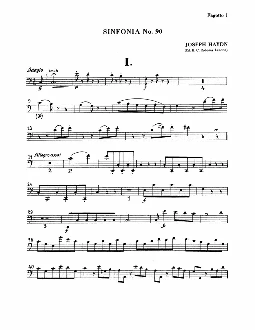 Bassoon 1, 2