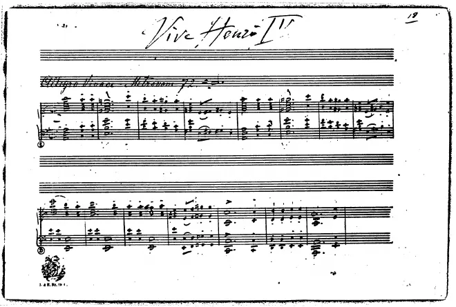 Manuscript Score (S.239)