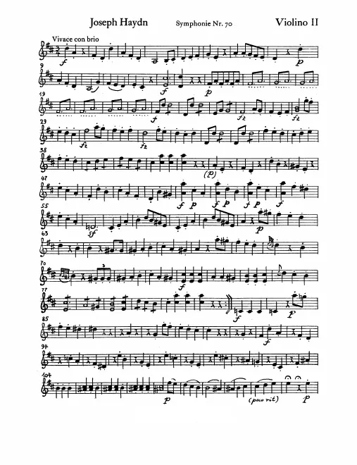 Violins II