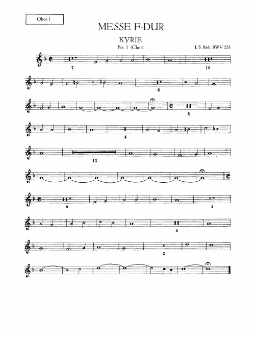 Oboe 1, 2