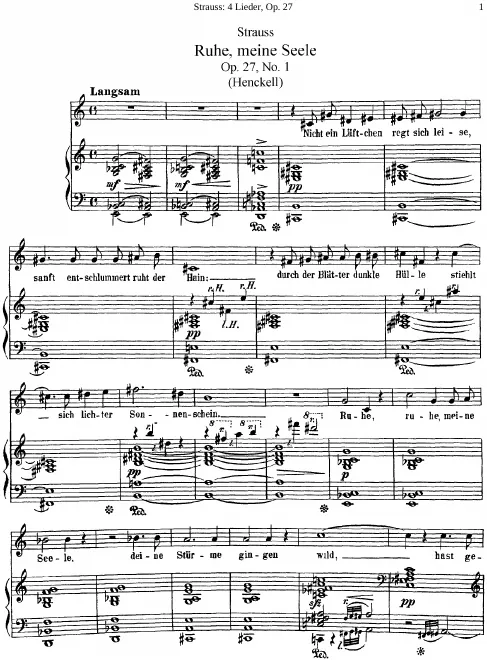 Complete Score (High Voice)
