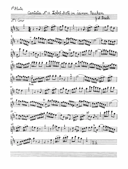 Flute 1, 2