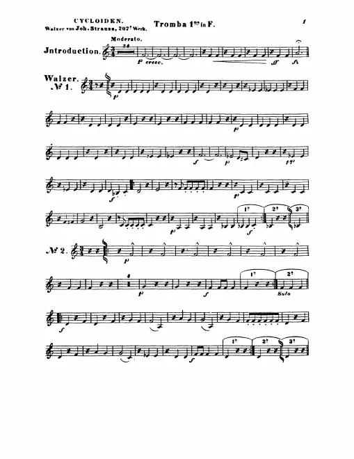 Trumpet 1, 2 (F)