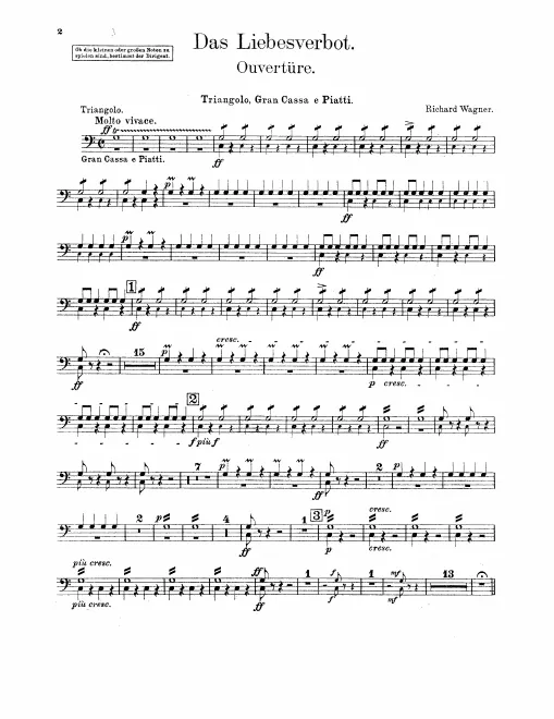 Bass Drum/Cymbals/Triangle