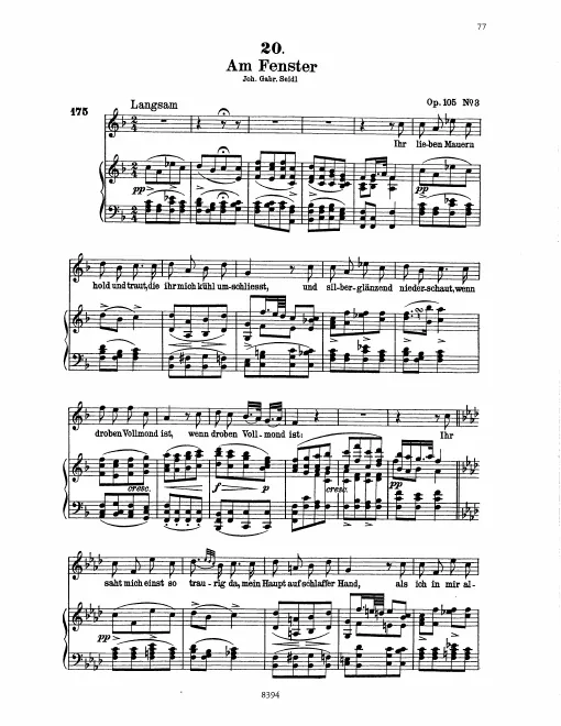 Complete Score (Original / High Voice, )