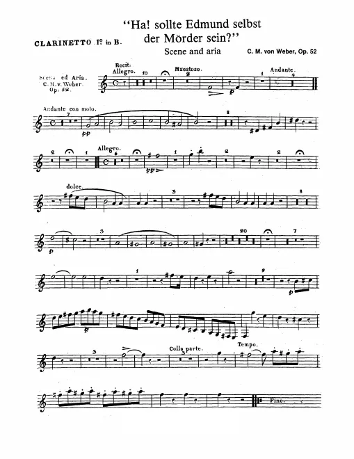 Clarinet 1, 2 (B)