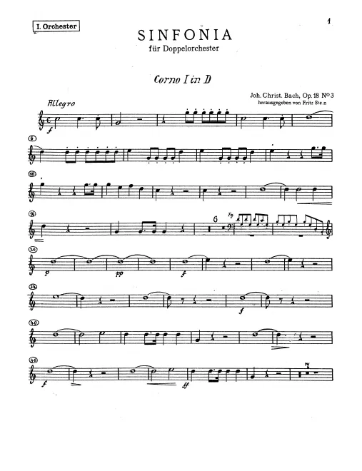 Horn 1, 2 (D)