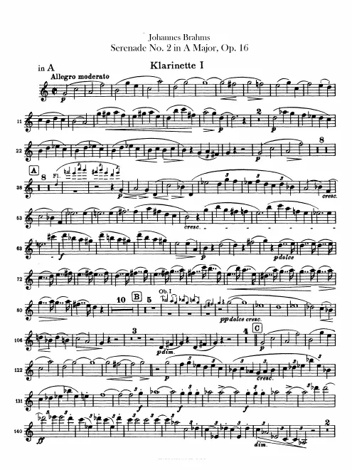 Clarinet 1, 2 (A/C/B)