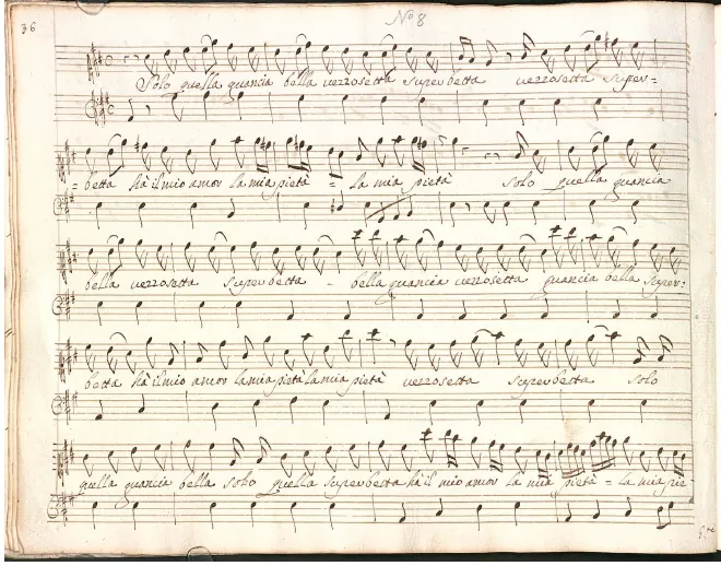 Act I, Sc.3. Aria of Rosane: Solo quella guancia bella