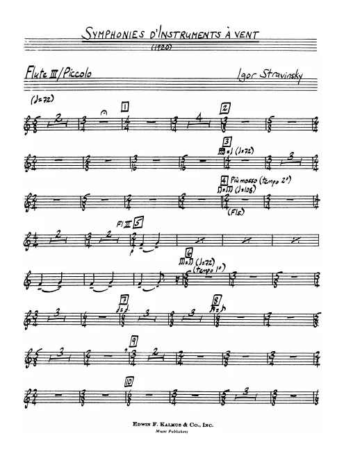 Flute 3/Piccolo