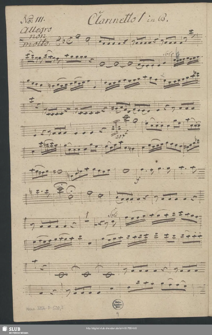 Clarinet 1 (B)