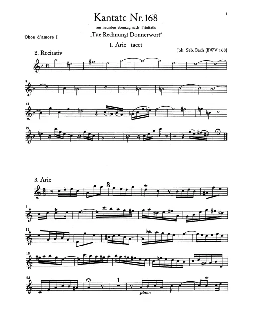 Oboe d'amore 1, 2