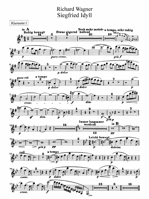 Clarinet 1, 2 (A/B)