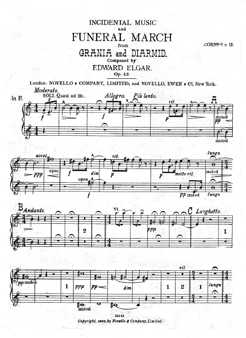 Horns 1/2, 3/4 (F)