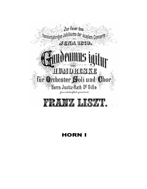 Horn 1, 2 (C)