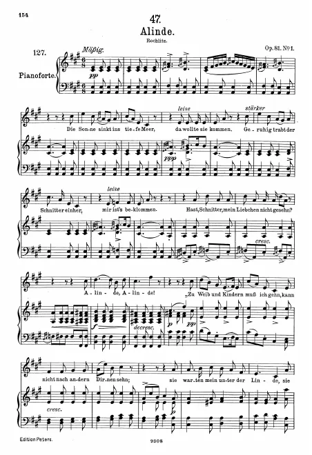 Complete Score (Original / High Voice, )