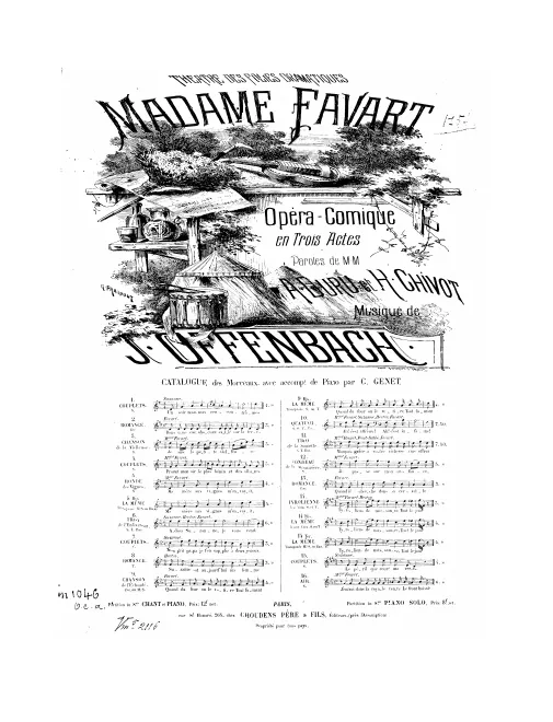 No.5, Ronde des vignes: "Ma mère aux vignes m'envoyait" (Act I, No.6b)