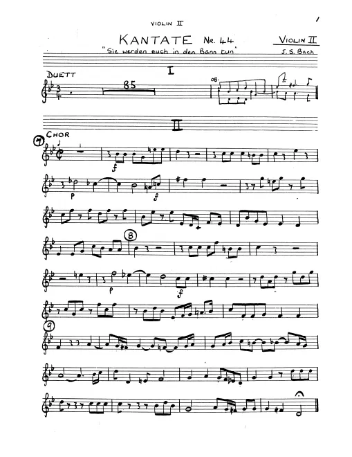 Violins II