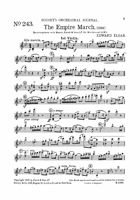 Violins I