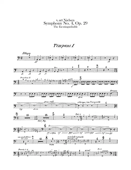 Timpani 1, 2