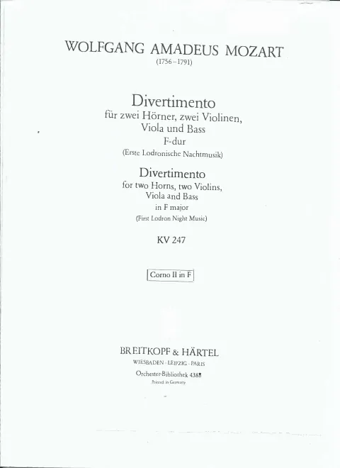 Horn 1, 2