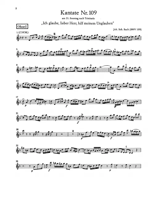 Oboe 1, 2