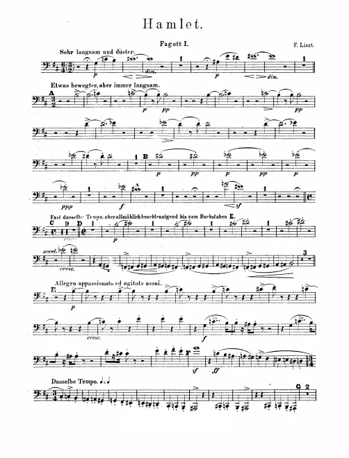 Bassoon 1, 2