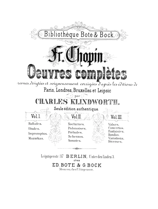 Complete Score (including title pages)