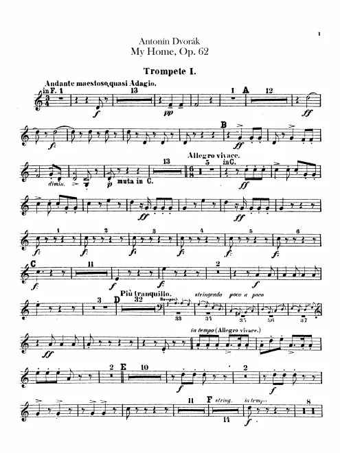 Trumpet 1, 2 (F/C)