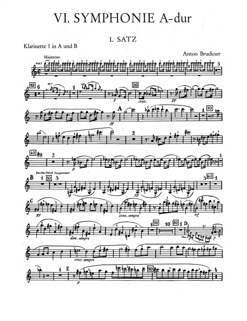 Clarinet 1, 2 (A/B)