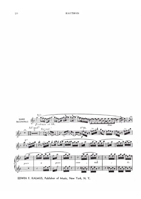 Oboe 1, 2