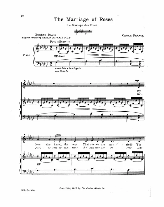 Complete Score (G♭ major: low voice)