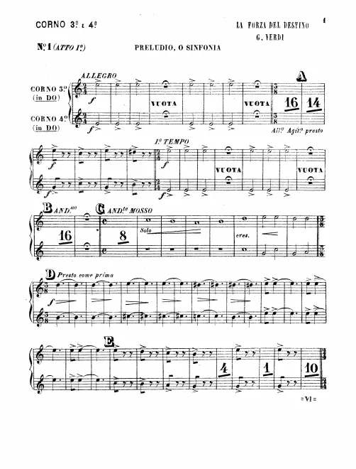 Horn 3/4