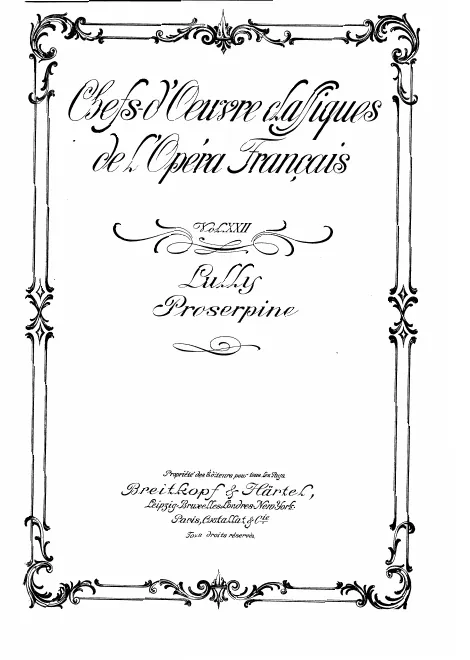 Preliminaries - Act I - Act II