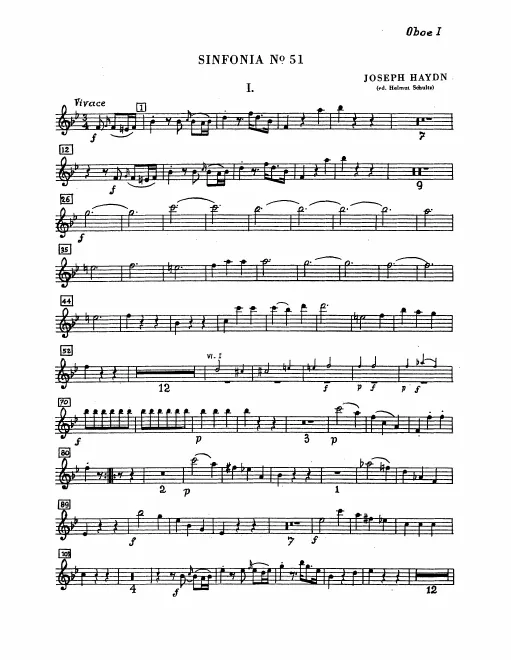 Oboe 1, 2