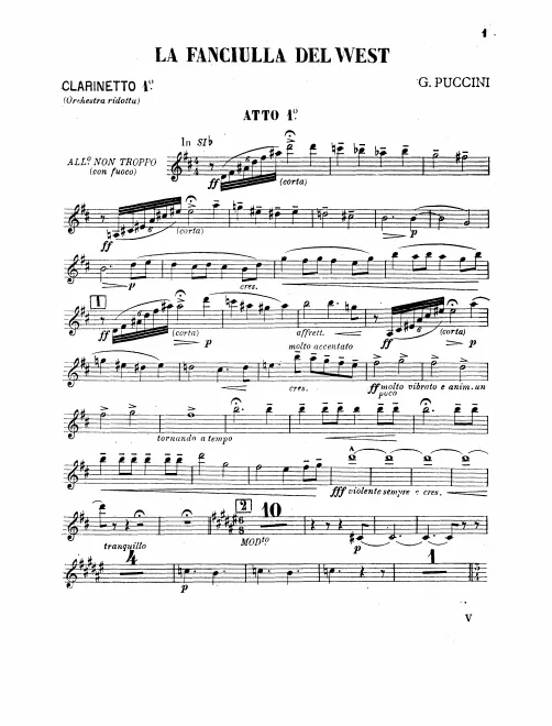 Clarinet 1