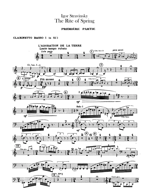 Bass Clarinet 1 (B)