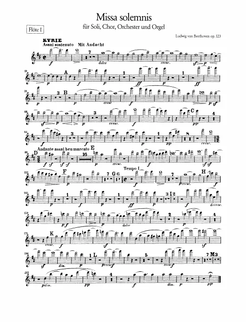 Flute 1, 2