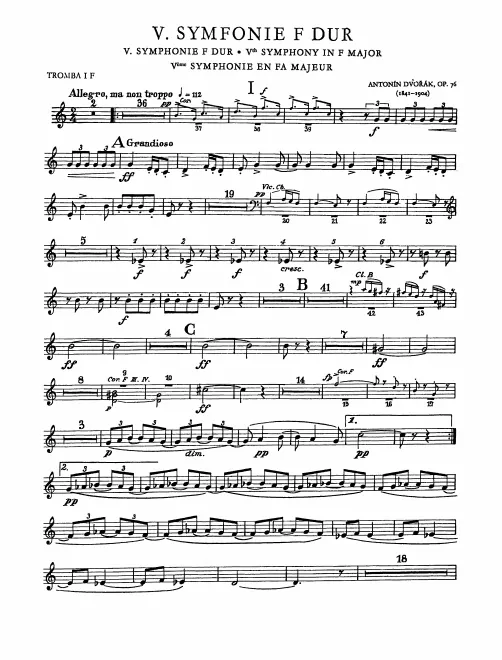 Trumpet 1, 2 (F)